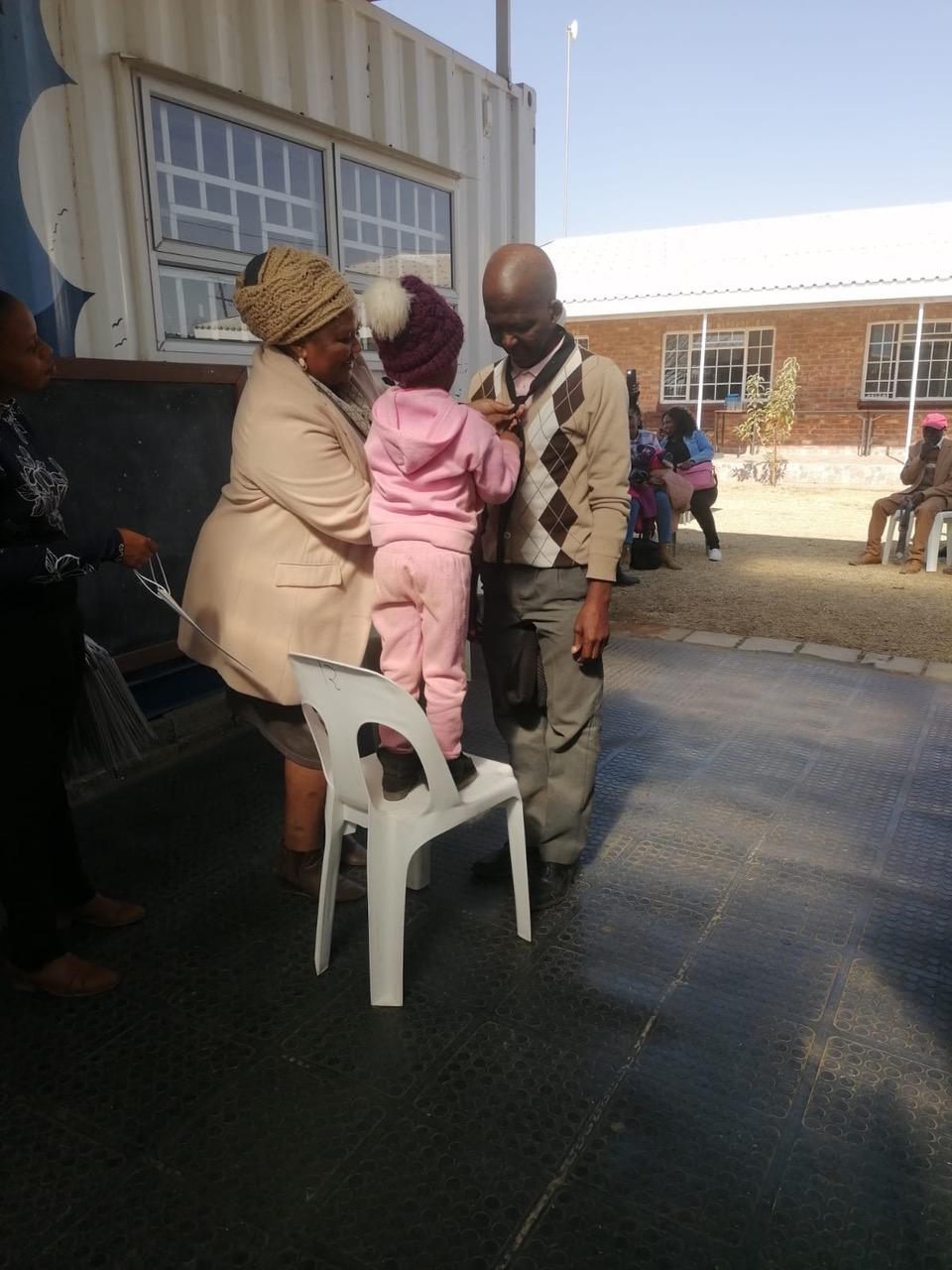 “Palesa Ntataise Inclusion ECD Projects for Fathers” on Mandela Day